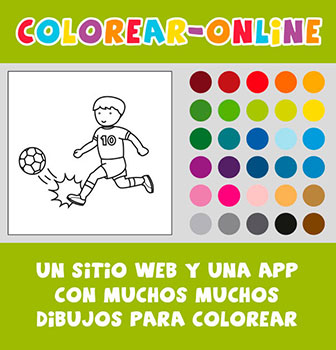 Colorear-Online: un sitio web y una app con muchos dibujos para colorear