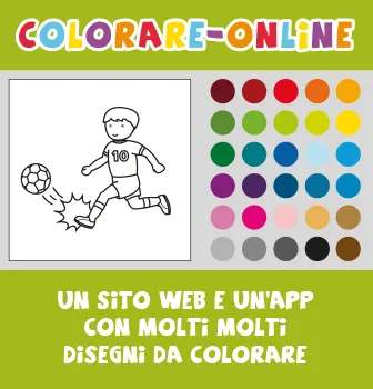 Colorare-Online: un sito e un'app con tanti disegni da colorare